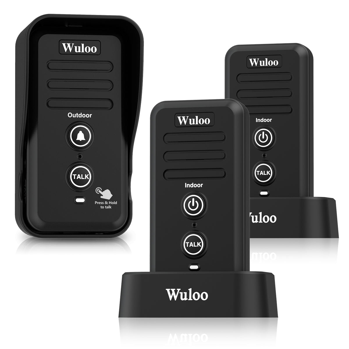 Wuloo Wireless Intercoms System for Home Office WL666 ( 1 pack